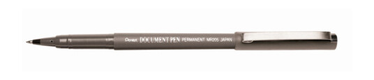 Pentel MR205 Document Roller Svart 12 pcs.
