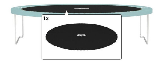 BERG Toys Favorit Hoppematte 430 Cm Rund Hoppematte For Single Fjærer 430 cm dia