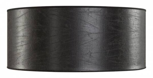 Artwood Shade Cylinder Leather Black - Large Artwood Shade Cylinder Leather Black - Large