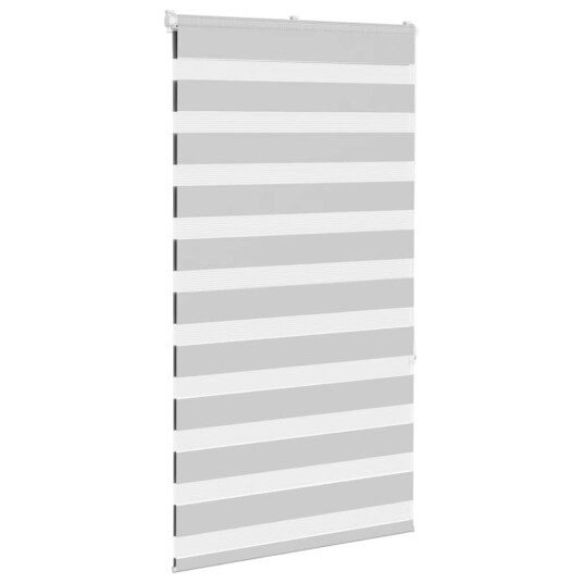 Sebragardin lysegrå 85x150 cm stoff bredde 80,9 polyester