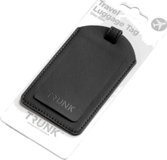 Trunk Reisebagasjelapp sort