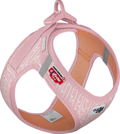 Curli Vest Clasp Air-Mesh Dog Harness SE24-Pink (S)