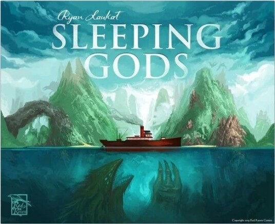 Red Raven Games Sleeping Gods Brettspill
