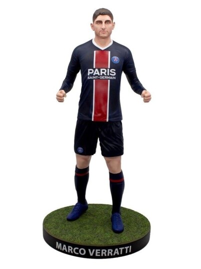 Footballs Finest - MARCO VERRATTI - OFFICIAL PSG - FOOTBALL'S FINEST 60CM RESIN STATUE - Figur Footballs Finest - MARCO VERRATTI - OFFICIAL PSG - FOOTBALL'S FINEST 60CM RESIN STATUE - Figur