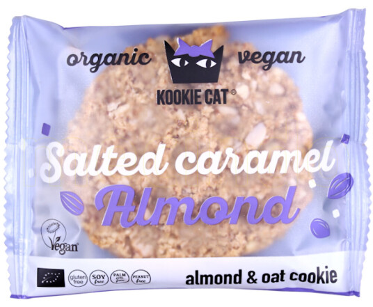 Kookie Cat Salted Karamel Ø Mandel - 50 g Kookie Cat Salted Karamel Ø Mandel - 50 g