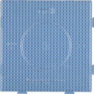 Hama Midi Perleplate Samleplate Firkant Transparent 14,5x14,5cm 1 st