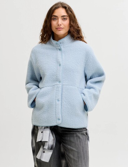 JJXX Jxvera Teddy Jacket Otw Sn Blue XL JJXX Jxvera Teddy Jacket Otw Sn Blue XL