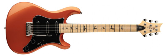 PRS SE NF3 Metallic Orange Maple Fretboard