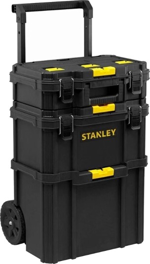 Stanley STST833191 Verkt??ykasse med hjul - Maks 45 kg, Heavy Duty - Svart