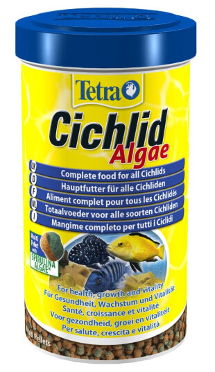 Tetra Cichlid algepelletsfôr for ciklider - 500 ml Tetra Cichlid algepelletsfôr for ciklider - 500 ml