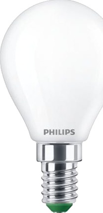 Philips Ultra Efficient Led Lyspære Form: P45 Mattslipt Finish E14 3.8 W Ekvivalent 60 W Klasse A Varmt Hvitt Lys 2700 K Philips Ultra Efficient Led Lyspære Form: P45 Mattslipt Finish E14 3.8 W Ekvivalent 60 W Klasse A Varmt Hvitt Lys 2700 K