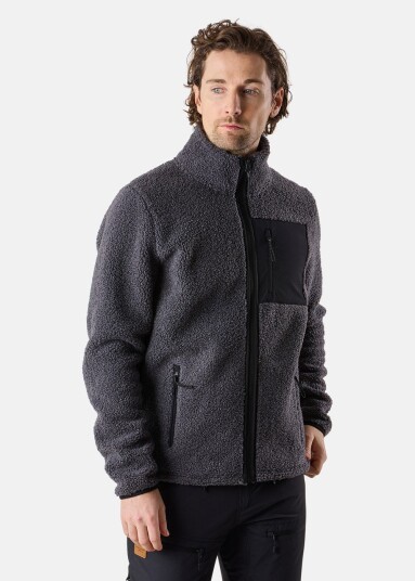 Swedemount Lofoten Pile Jacket Charcoal S Fleecetrøyer Swedemount Lofoten Pile Jacket Charcoal S Fleecetrøyer
