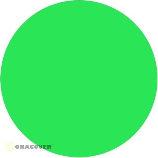 Oracover Oratrim 9.5x200cm - Fluor. Green