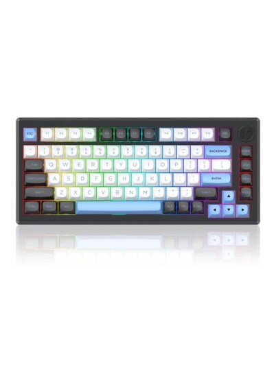 REDRAGON K732WLB RGB PRO URANUS PRO keyboard Gamingtastatur Engelsk USA Svart REDRAGON K732WLB RGB PRO URANUS PRO keyboard Gamingtastatur Engelsk USA Svart