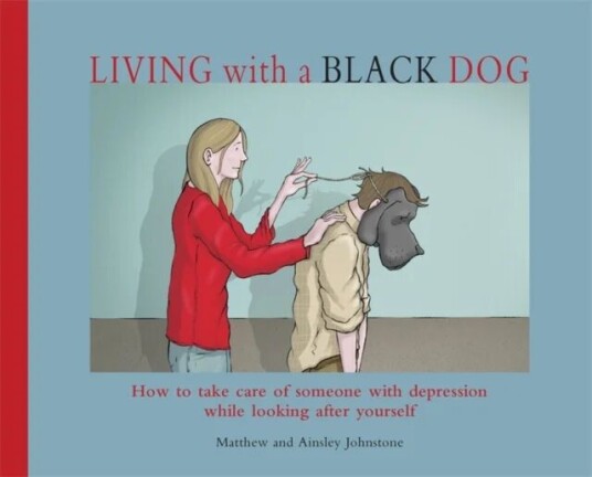Living With A Black Dog Av Matthew Johnstone, Ainsley Johnstone
