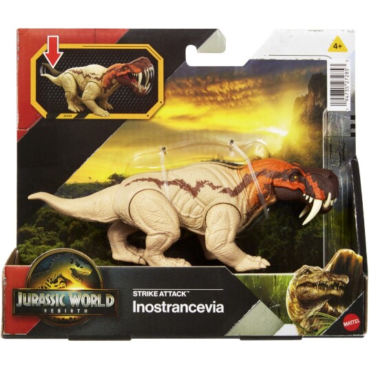 Jurassic World Rebirth Strike Attack Inostrancevia Jurassic World Rebirth Strike Attack Inostrancevia