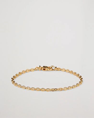 Tom Wood Anker Chain Bracelet Gold