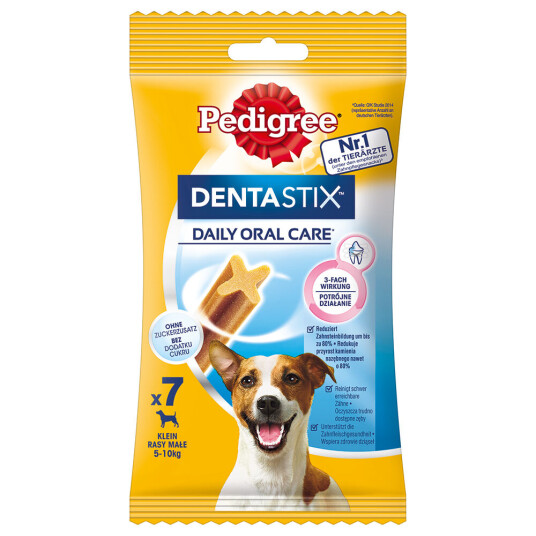 Pedigree Dentastix Daily Oral Care Små Hunder (5-10 kg) 7 Stk Pedigree Dentastix Daily Oral Care Små Hunder (5-10 kg) 7 Stk