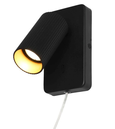 NorDesign Groves K1 vegglampe - Svart NorDesign Groves K1 vegglampe - Svart