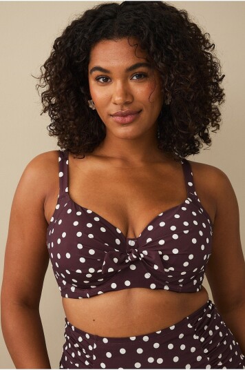 Ellos Plus collection Bikini BH med bøyler Rød