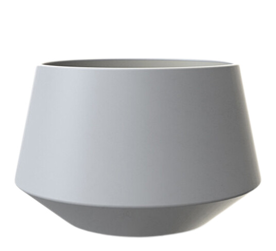 Cooee Design Convex potteskjuler 9,5 cm lys grå Cooee Design Convex potteskjuler 9,5 cm lys grå