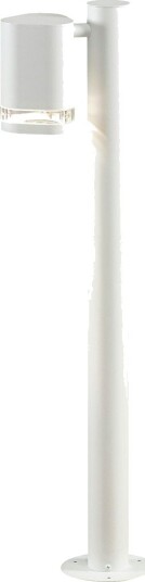 Konstsmide Modena lyktestolpe GU10 hvit inkl stolpe IP44 - 7747016