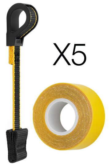 Petzl Toolink S og Tooltape tilbehør for verktøy som veier opptil 2,3 kg, 5 stykker, SET-S050AA00