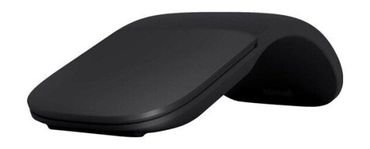Microsoft Surface Arc Bluetooth Mus med Optisk Sensor - Sort - Trådløs