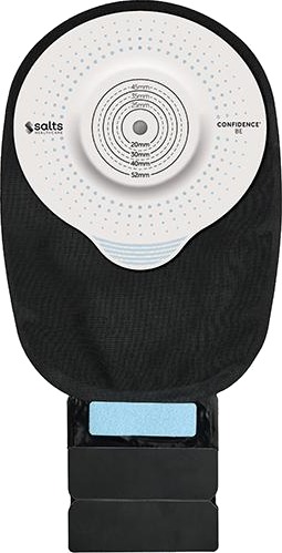 Confidence Be Soft Con stomipose midi13-38mm svart 10 stk