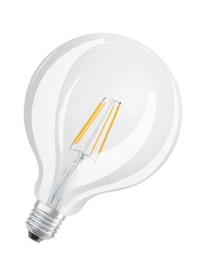 Osram LED-lyspære STAR+ GLOWdim globe 7W/827 (60W) filament clear dimmable E27 Osram LED-lyspære STAR+ GLOWdim globe 7W/827 (60W) filament clear dimmable E27