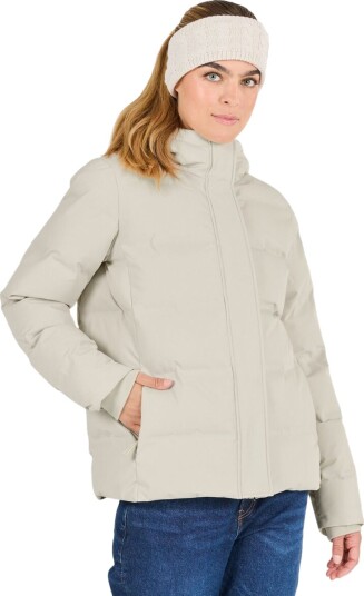 CMP Clima Protect Fix Hood Vinterjakke Dame Hvit 40