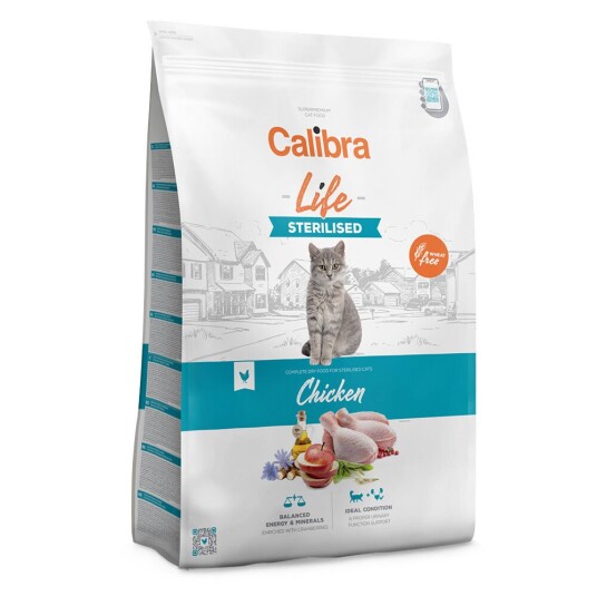 Calibra Cat Life Sterilisert Kylling 6 kg