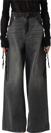 Blumarine Dame Jeans Grå S, Blumarine Dame Jeans Grå S,