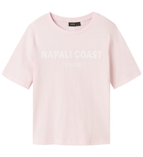 LMTD Nlffaca  Ss Short Xs Top   Pink   146 152