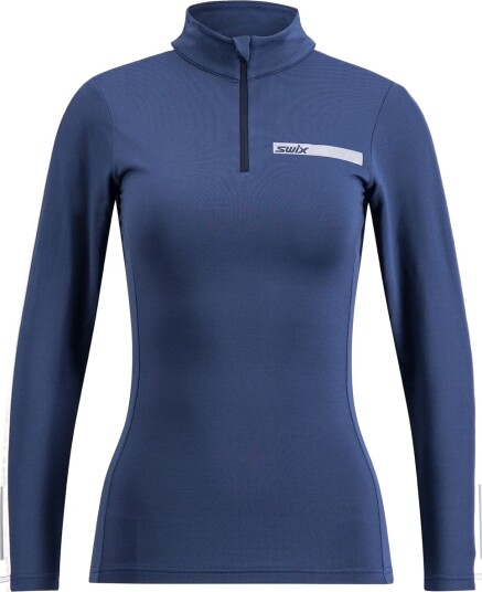 Swix Roadline Nts Half Zip Baselayer Top W Lake Blue/bright White M Swix Roadline Nts Half Zip Baselayer Top W Lake Blue/bright White M