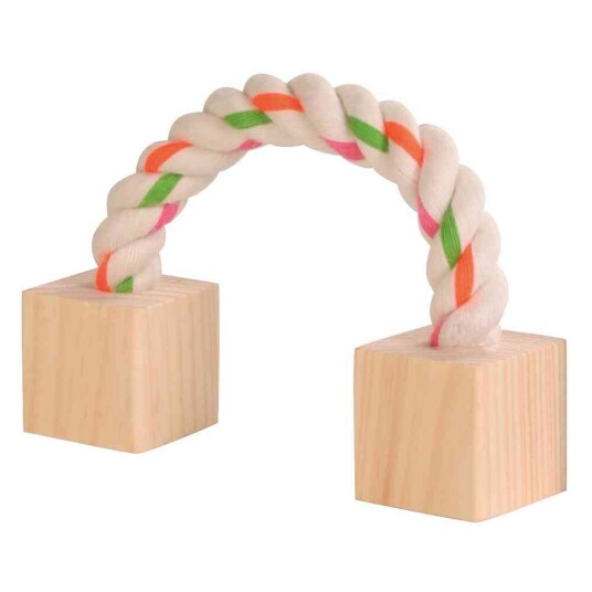 Trixie Leketøy Med Treklosser Ca. L 20 cm Trixie Leketøy Med Treklosser Ca. L 20 cm