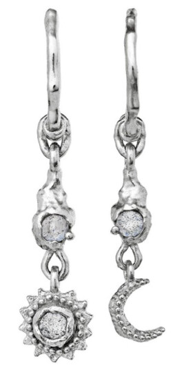 Maanesten Ember Earring Øredobber Sølv