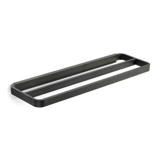 Zone RIM håndklestang dobbel 12 x 44 cm Black Zone RIM håndklestang dobbel 12 x 44 cm Black