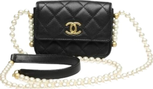 Chanel Vintage Dame Svart