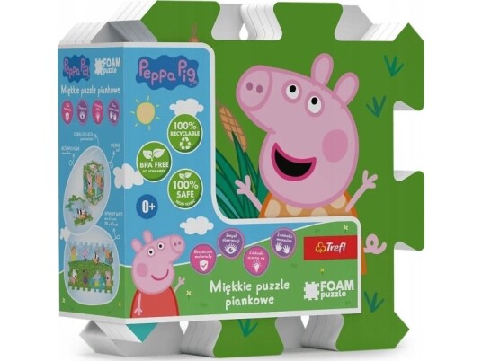 Trefl Układanka Puzzlopianka Peppa Pig 2023 Trefl Trefl Układanka Puzzlopianka Peppa Pig 2023 Trefl