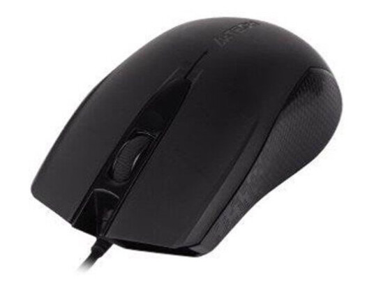 A4Tech OP-760 Kablet Optisk Mus med 3 Knapper - Svart