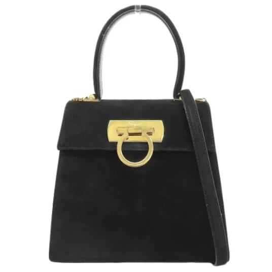 Salvatore Ferragamo Dame Svart
