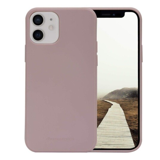 dbramante1928 iPhone 12 Mini Greenland Deksel - 100% Resirkulert Plast - Pink Sand