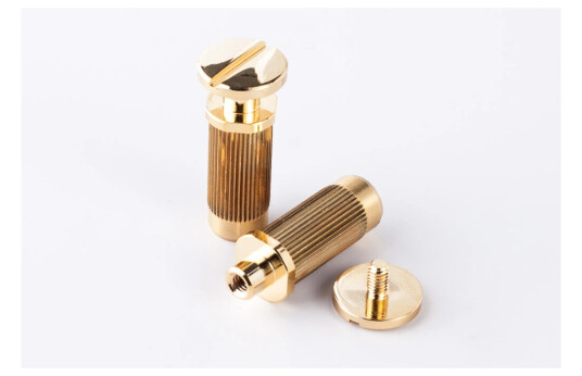 Tonepros Sprs2 G - Standard Brass Locking Studs P-Style - Gull Tonepros Sprs2 G - Standard Brass Locking Studs P-Style - Gull