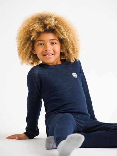 Viking Termisk topp Soft Baselayer Merino Top Blå Viking Termisk topp Soft Baselayer Merino Top Blå
