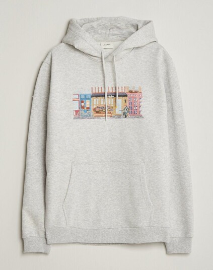 Les Deux Market Hoodie Snow Melange