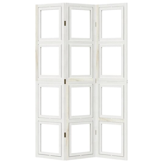  Romdeler 3 paneler hvit heltre keisertre 8721012073821