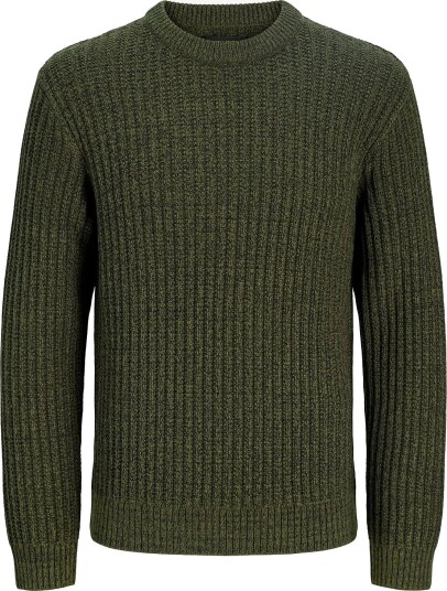 Jack & Jones Jjjaxon Knit Crew Neck Jnr - FOREST NIGHT - 176