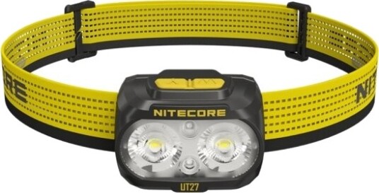 Nitecore Ut27 Mct, Hodebåndslommelykt, Svart, Gult, Knapper, Kraft Indikator, 1 M, Ip66