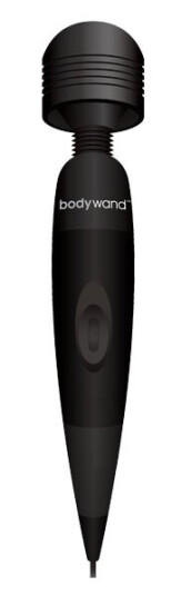 Bodywand Midnight Plug-In Wand Massager Black Bodywand Midnight Plug-In Wand Massager Black